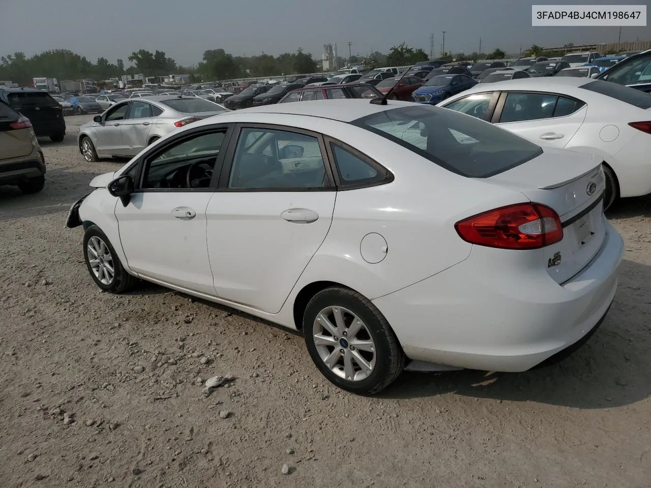 2012 Ford Fiesta Se VIN: 3FADP4BJ4CM198647 Lot: 71254014