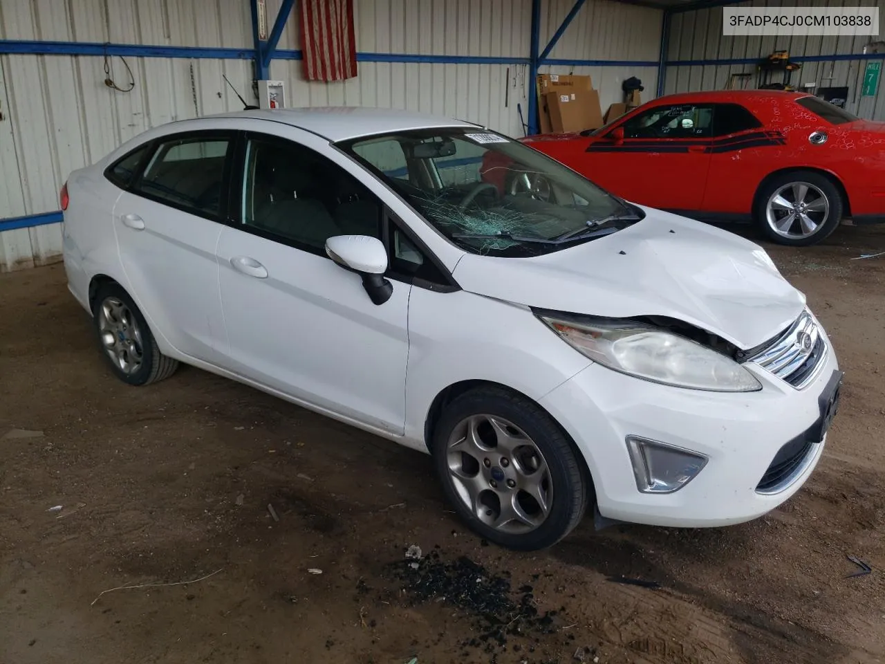 3FADP4CJ0CM103838 2012 Ford Fiesta Sel