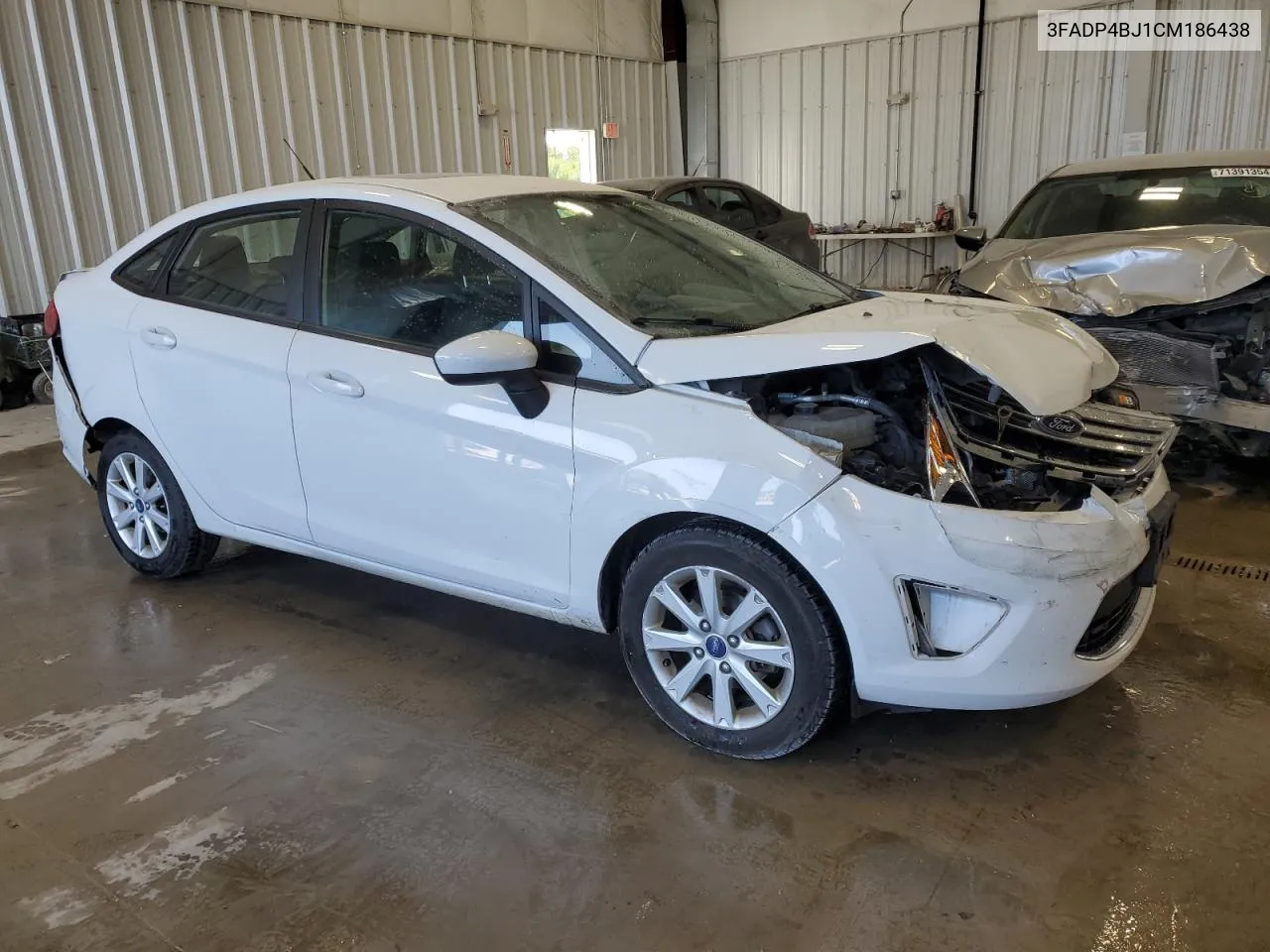 2012 Ford Fiesta Se VIN: 3FADP4BJ1CM186438 Lot: 71373614