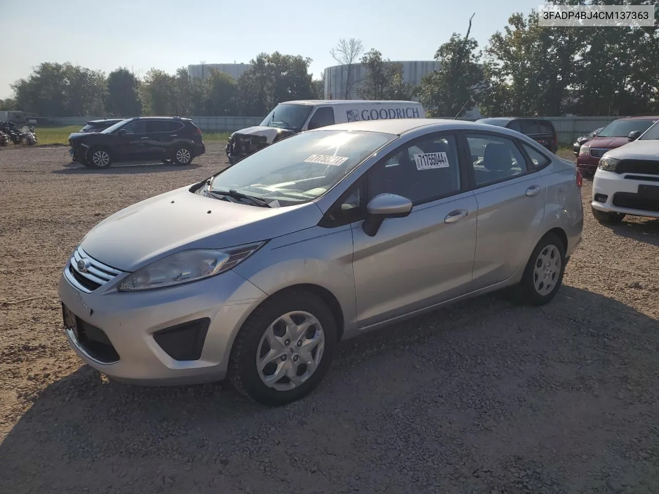 2012 Ford Fiesta Se VIN: 3FADP4BJ4CM137363 Lot: 71755044