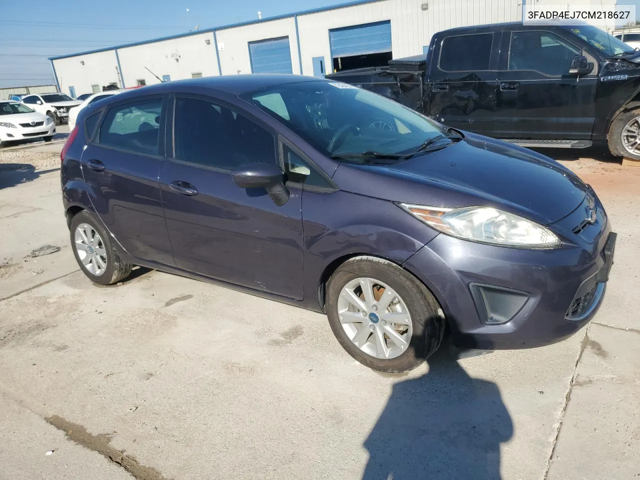 2012 Ford Fiesta Se VIN: 3FADP4EJ7CM218627 Lot: 72464854