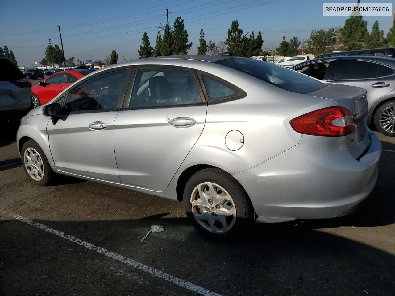 2012 Ford Fiesta Se VIN: 3FADP4BJ8CM176666 Lot: 72854054