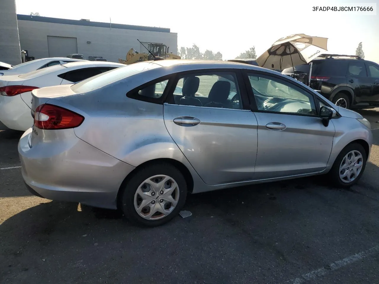 2012 Ford Fiesta Se VIN: 3FADP4BJ8CM176666 Lot: 72854054