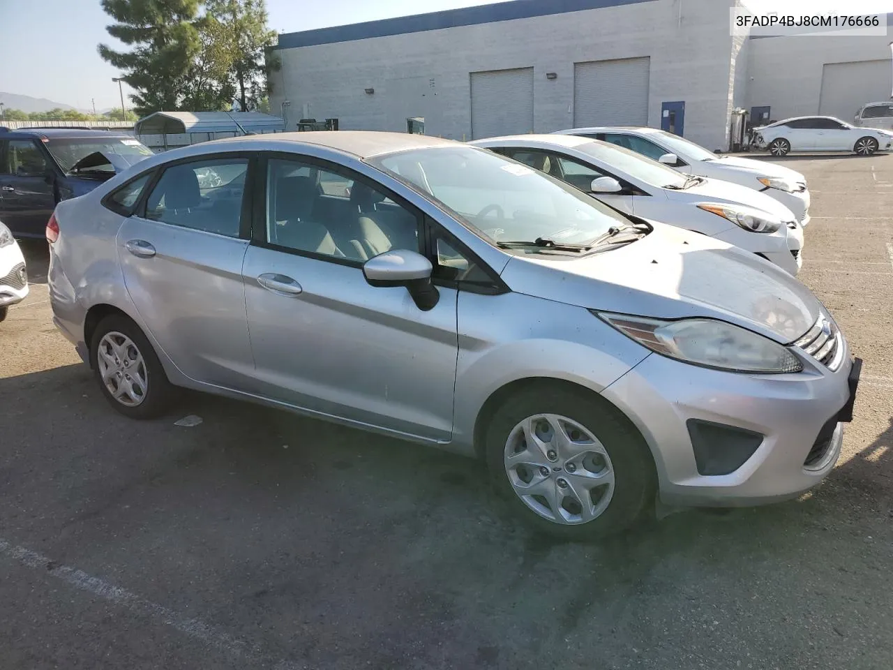 2012 Ford Fiesta Se VIN: 3FADP4BJ8CM176666 Lot: 72854054