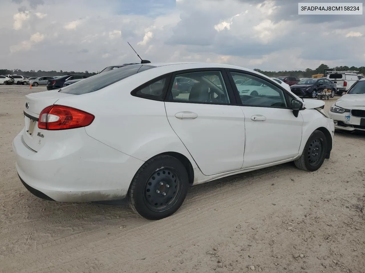 2012 Ford Fiesta S VIN: 3FADP4AJ8CM158234 Lot: 72957904