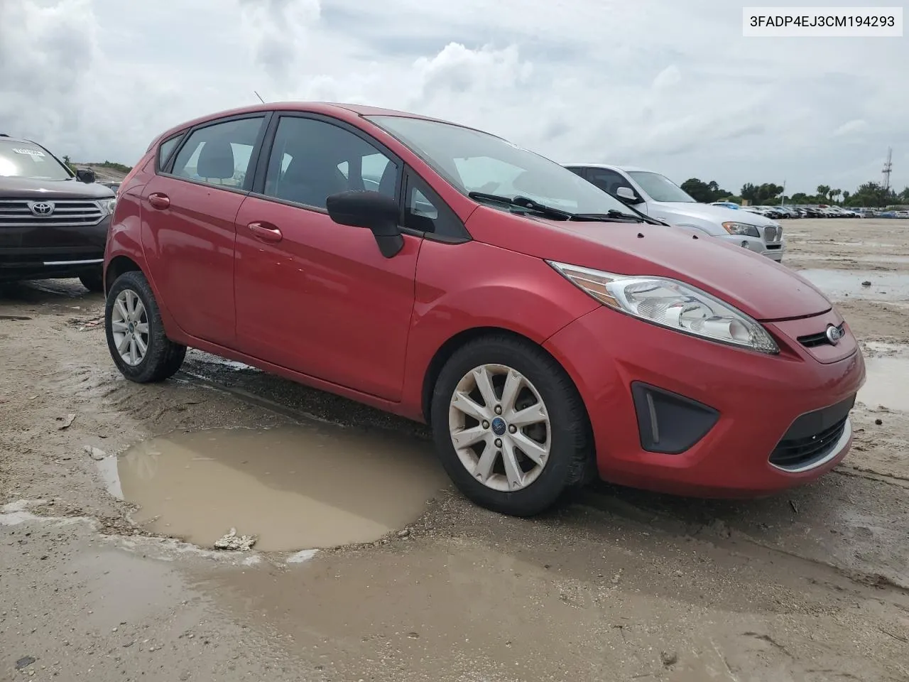 2012 Ford Fiesta Se VIN: 3FADP4EJ3CM194293 Lot: 73252724