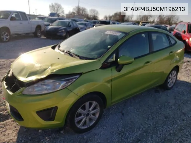 2012 Ford Fiesta Se VIN: 3FADP4BJ5CM196213 Lot: 81125523