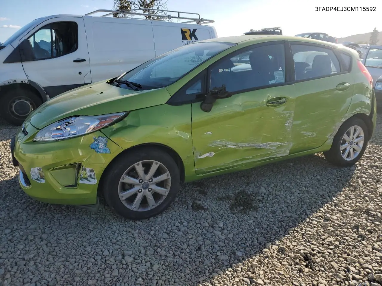 3FADP4EJ3CM115592 2012 Ford Fiesta Se