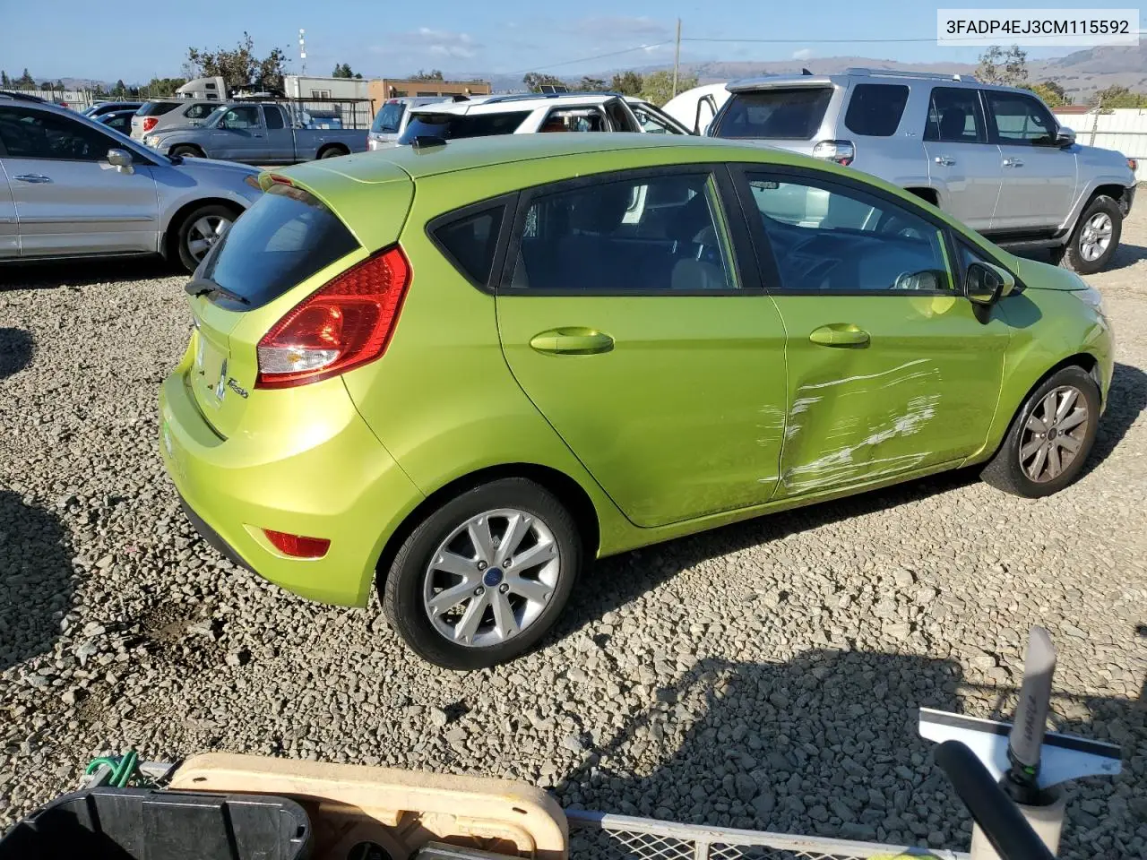 3FADP4EJ3CM115592 2012 Ford Fiesta Se