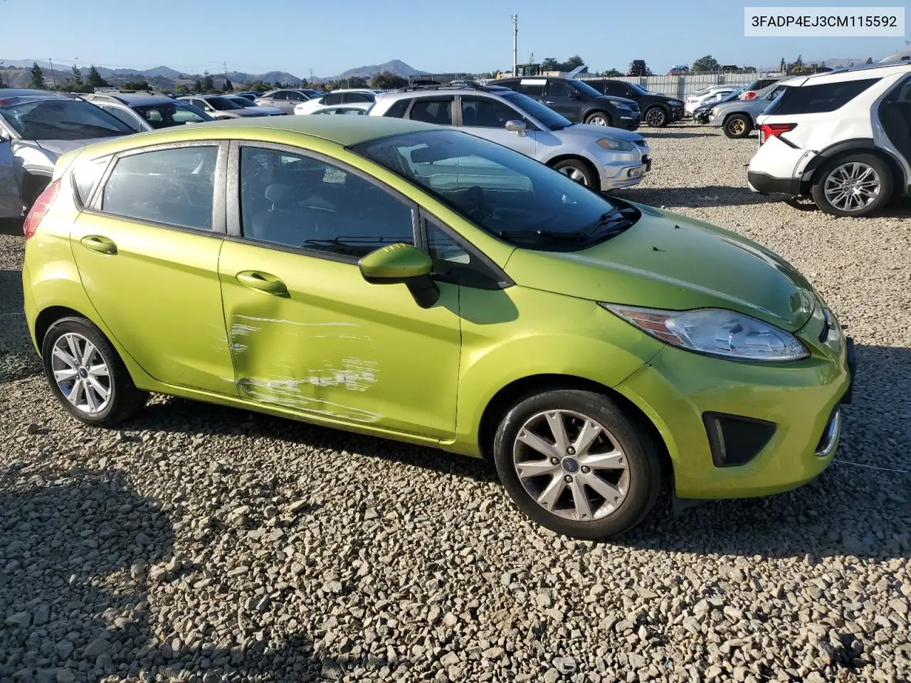 3FADP4EJ3CM115592 2012 Ford Fiesta Se