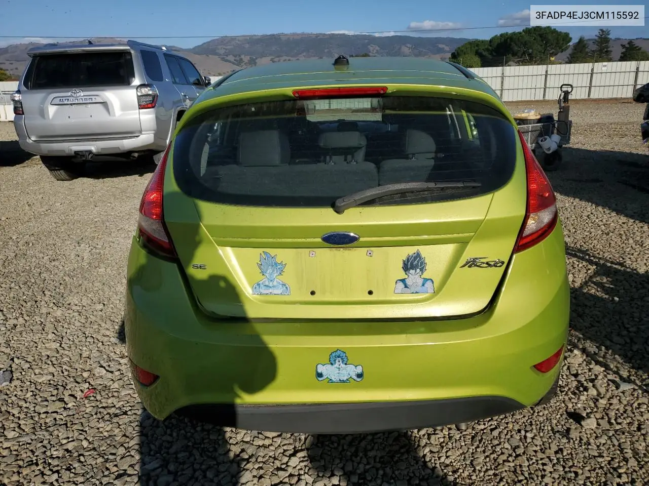 3FADP4EJ3CM115592 2012 Ford Fiesta Se
