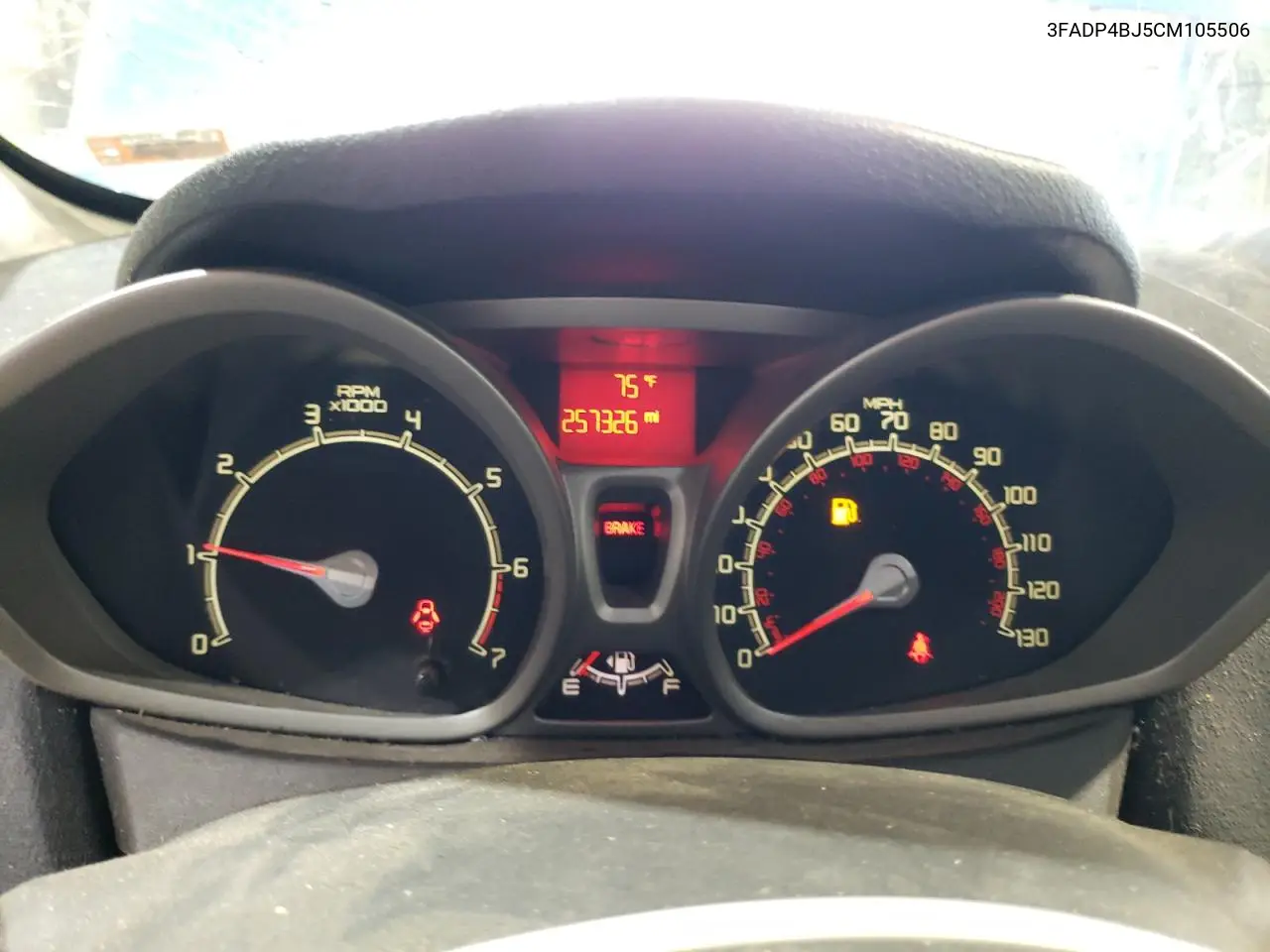 3FADP4BJ5CM105506 2012 Ford Fiesta Se