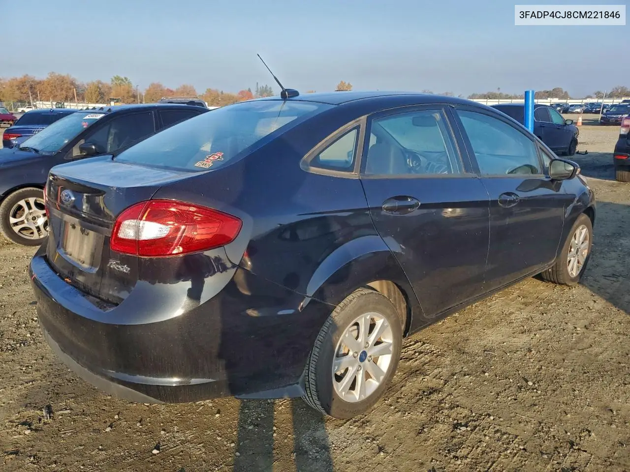 3FADP4CJ8CM221846 2012 Ford Fiesta Sel