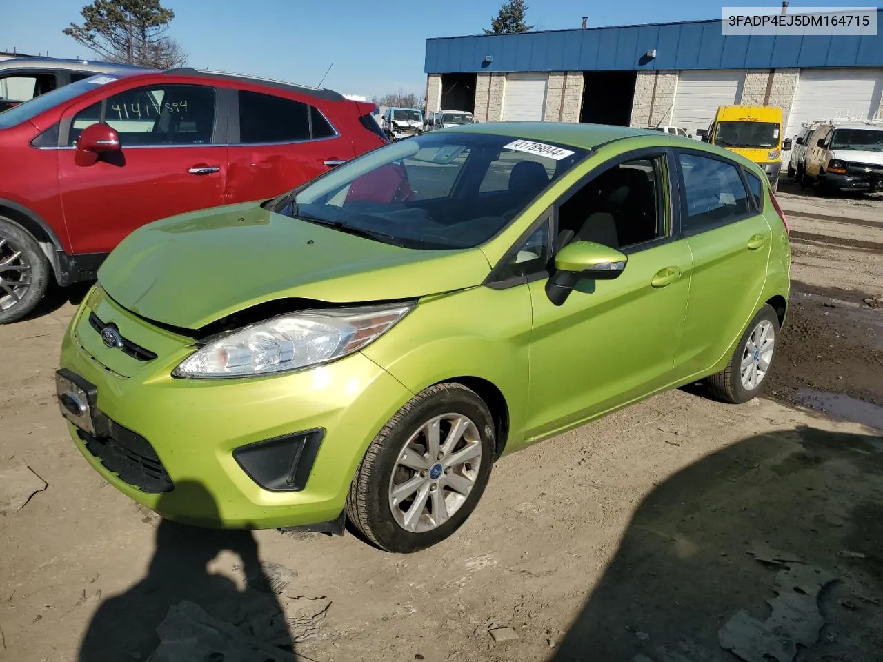 2013 Ford Fiesta Se VIN: 3FADP4EJ5DM164715 Lot: 41789044