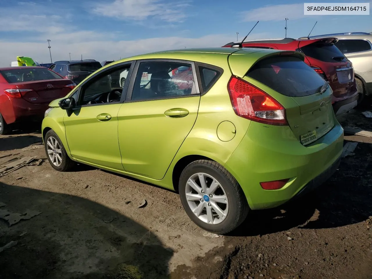 2013 Ford Fiesta Se VIN: 3FADP4EJ5DM164715 Lot: 41789044