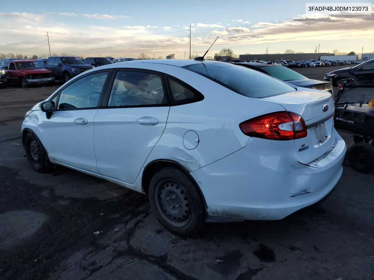 2013 Ford Fiesta Se VIN: 3FADP4BJ0DM123073 Lot: 41858464