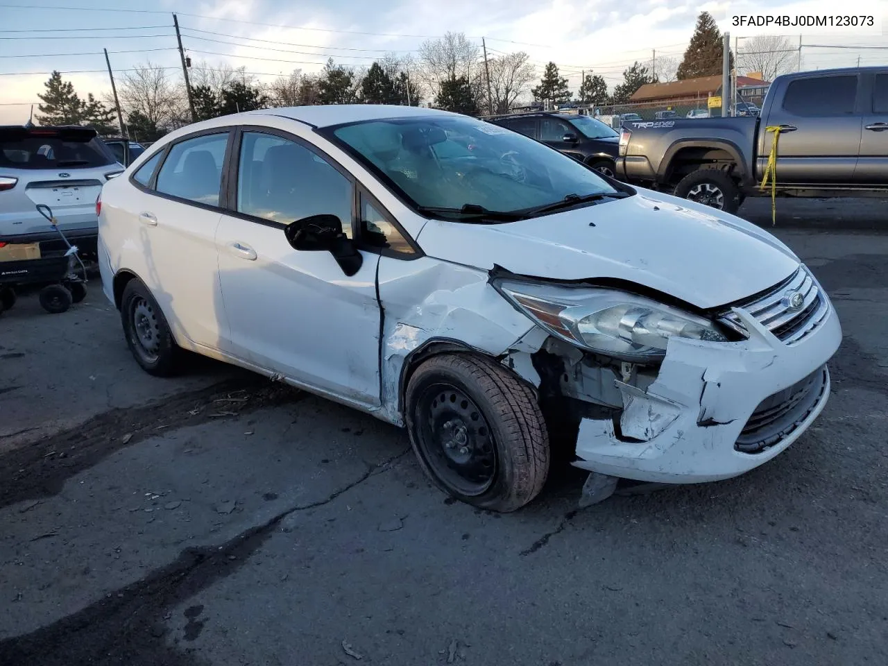 2013 Ford Fiesta Se VIN: 3FADP4BJ0DM123073 Lot: 41858464