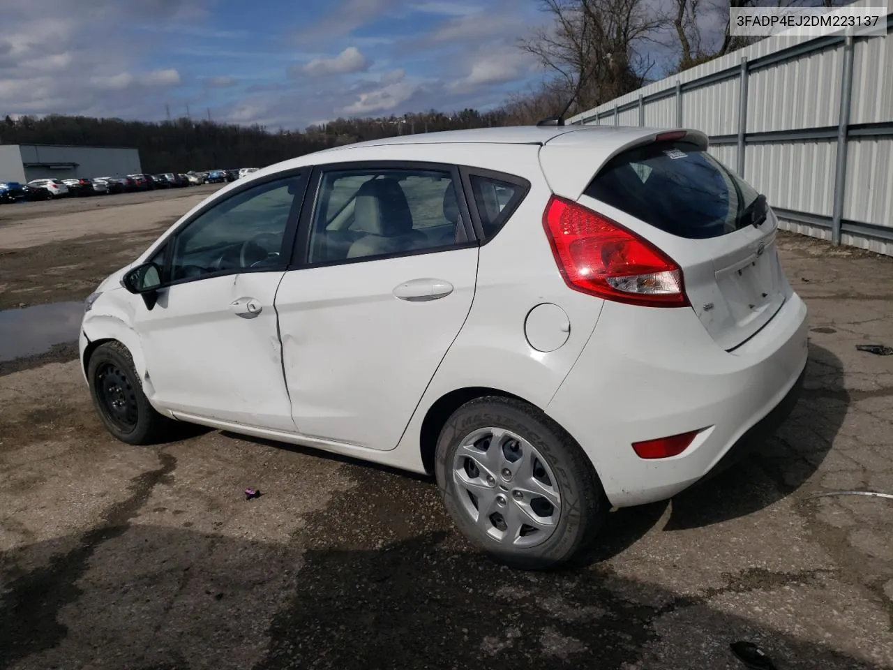 2013 Ford Fiesta Se VIN: 3FADP4EJ2DM223137 Lot: 49200704