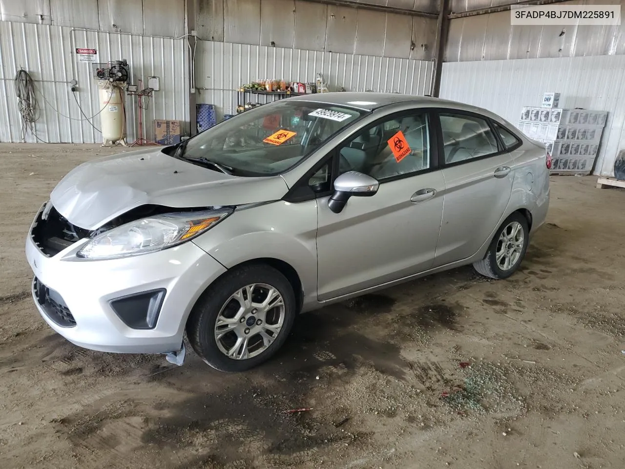 2013 Ford Fiesta Se VIN: 3FADP4BJ7DM225891 Lot: 49929914