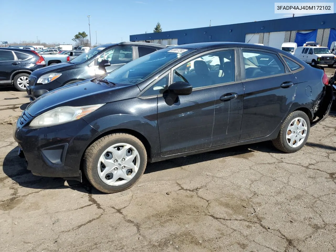 2013 Ford Fiesta S VIN: 3FADP4AJ4DM172102 Lot: 49957734