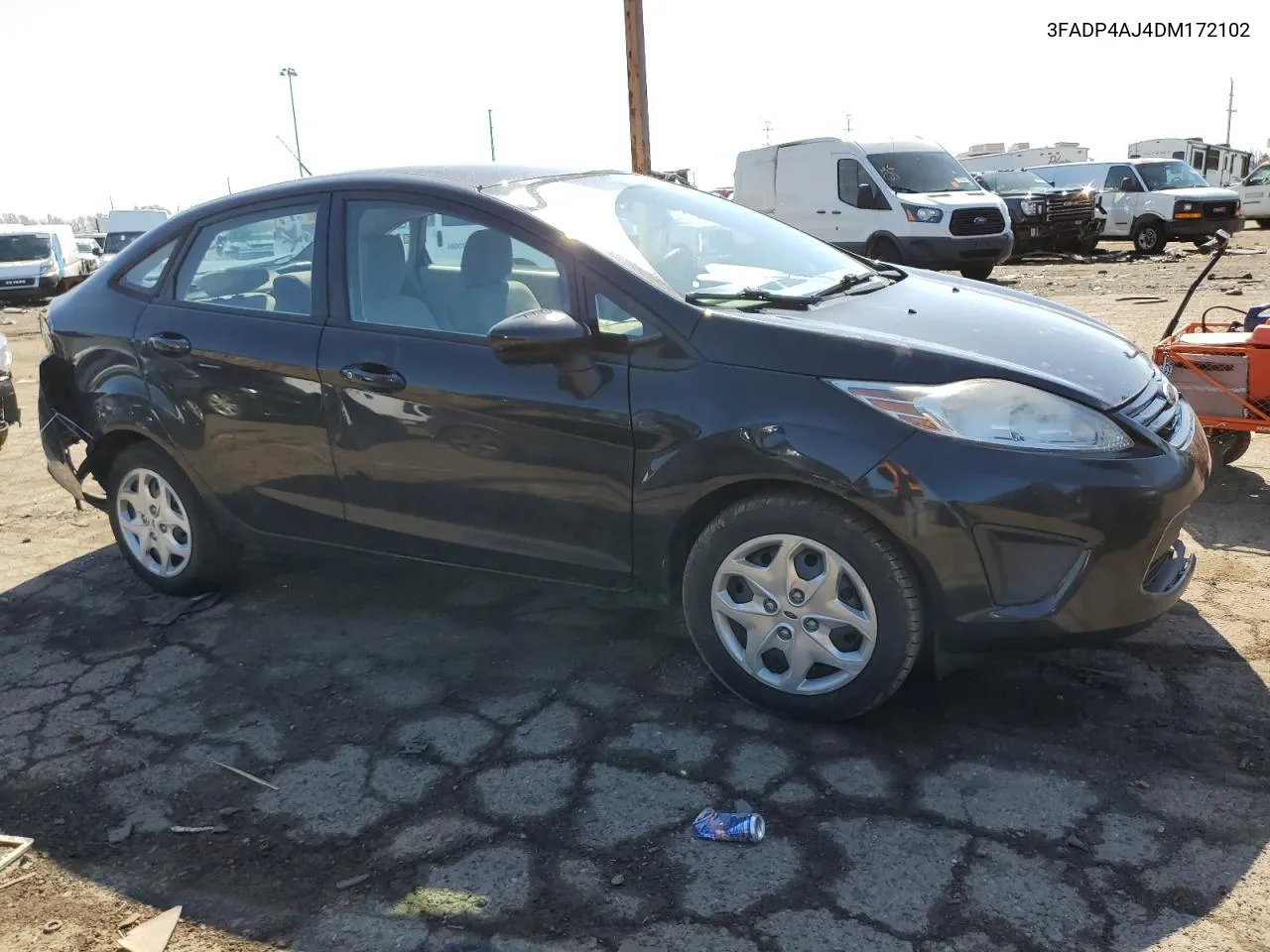 2013 Ford Fiesta S VIN: 3FADP4AJ4DM172102 Lot: 49957734