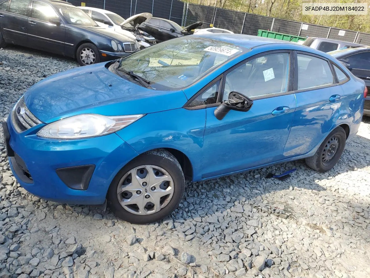 2013 Ford Fiesta Se VIN: 3FADP4BJ2DM184022 Lot: 50929674