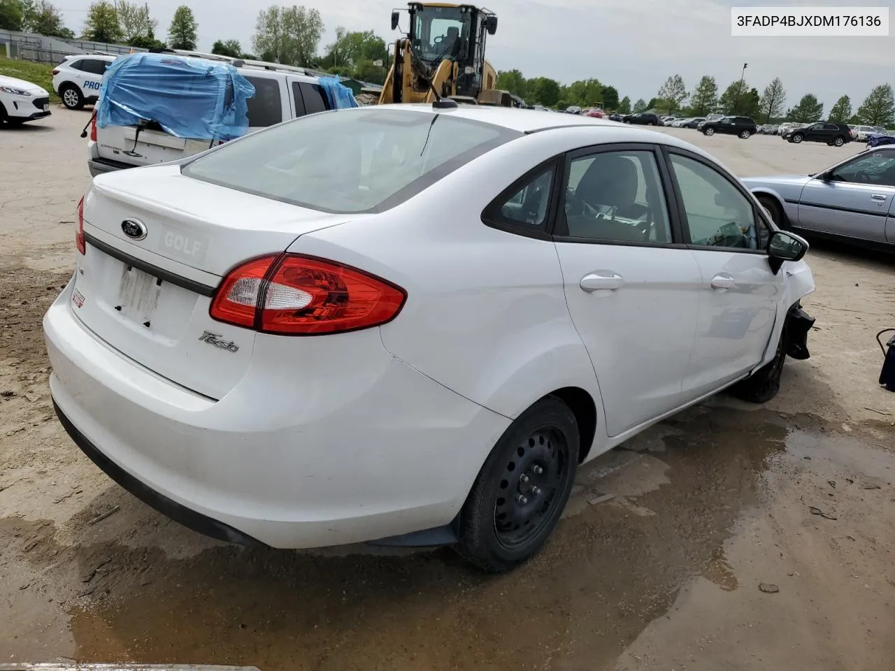 2013 Ford Fiesta Se VIN: 3FADP4BJXDM176136 Lot: 52281164