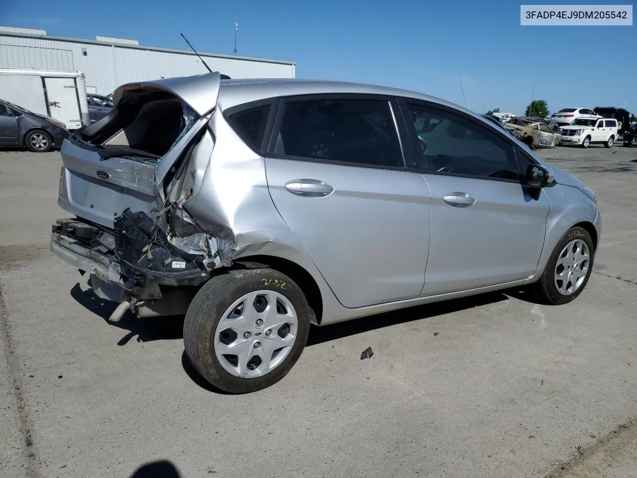 2013 Ford Fiesta Se VIN: 3FADP4EJ9DM205542 Lot: 52897524