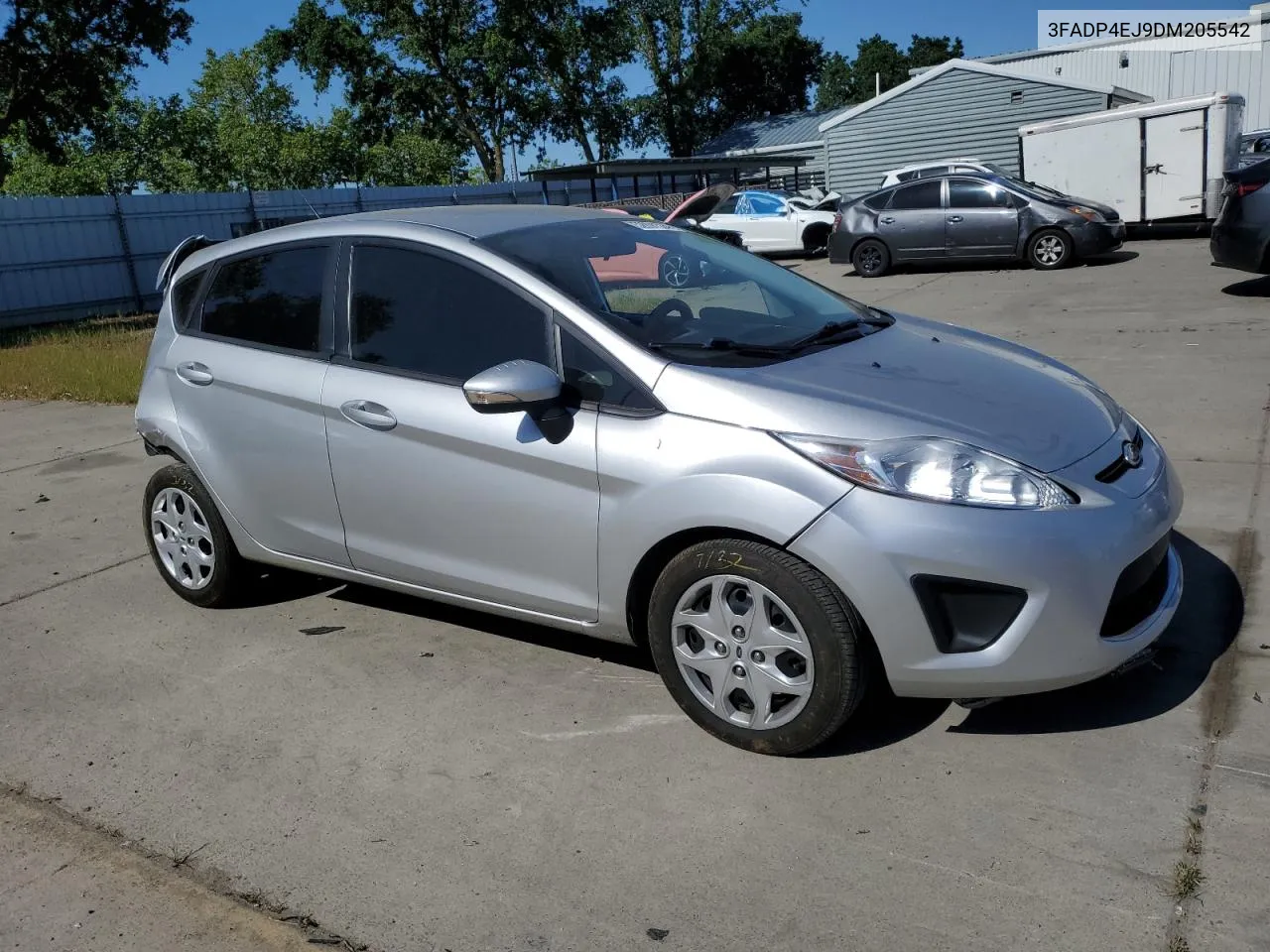 2013 Ford Fiesta Se VIN: 3FADP4EJ9DM205542 Lot: 52897524