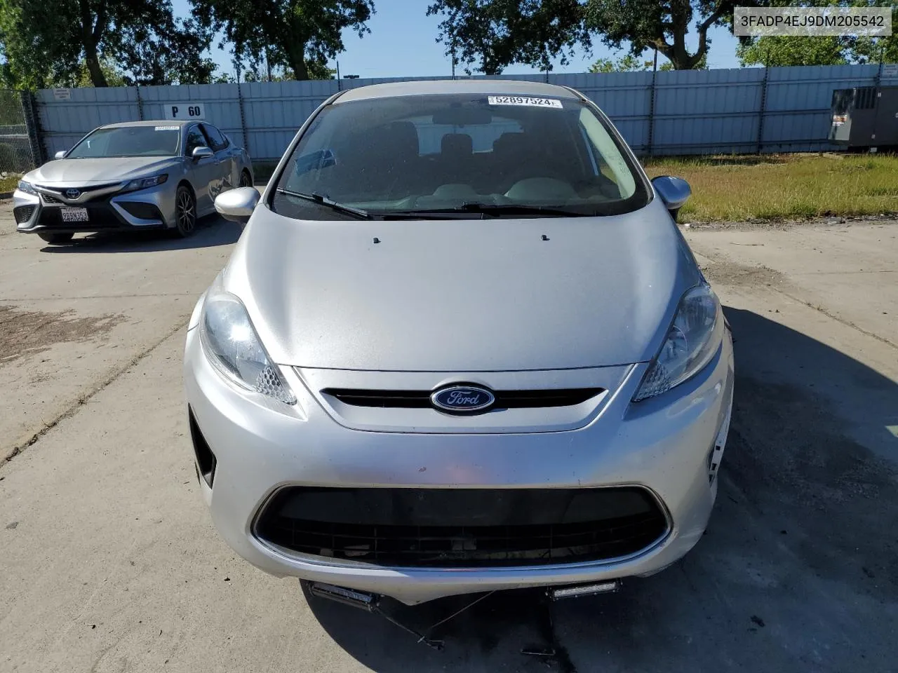 2013 Ford Fiesta Se VIN: 3FADP4EJ9DM205542 Lot: 52897524