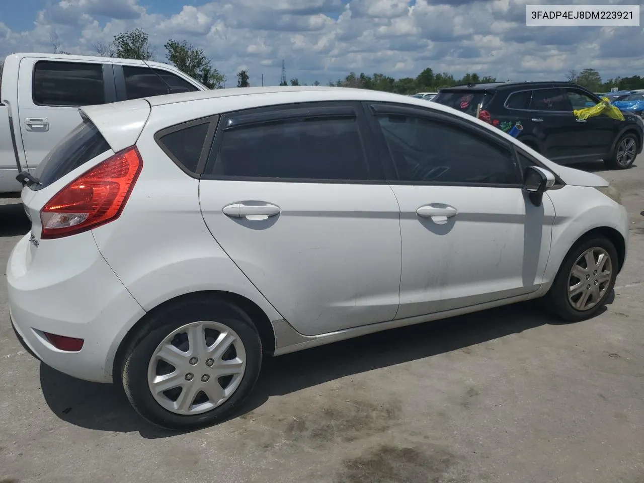 2013 Ford Fiesta Se VIN: 3FADP4EJ8DM223921 Lot: 53100114