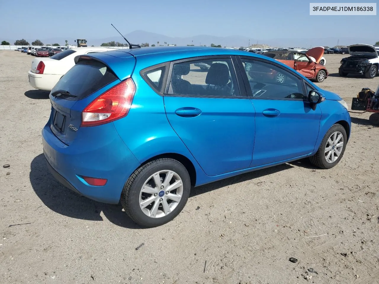 2013 Ford Fiesta Se VIN: 3FADP4EJ1DM186338 Lot: 53335954