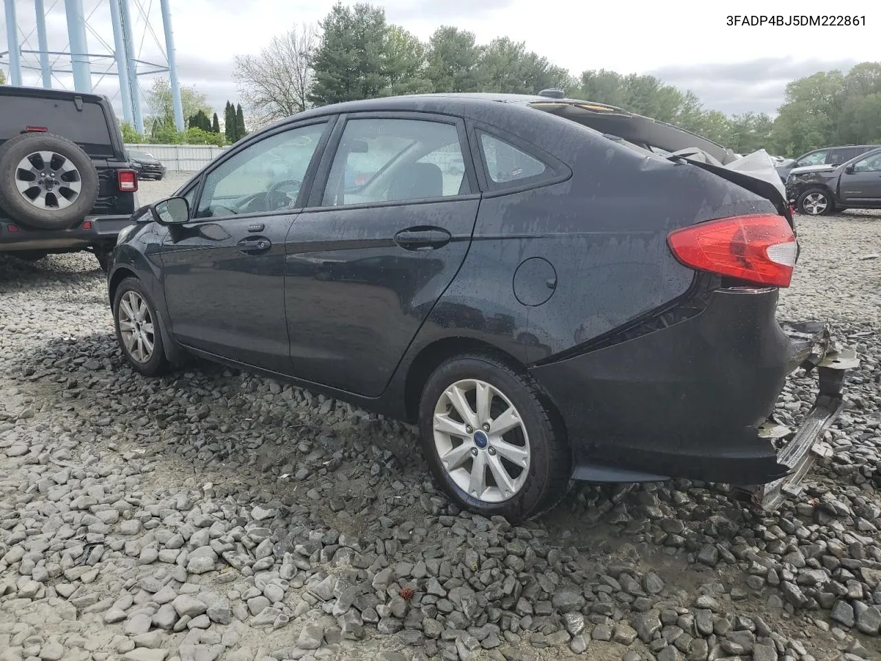 2013 Ford Fiesta Se VIN: 3FADP4BJ5DM222861 Lot: 53625864