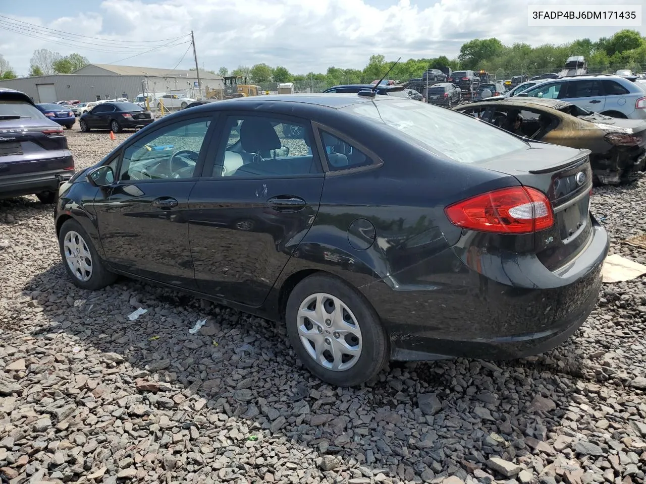 2013 Ford Fiesta Se VIN: 3FADP4BJ6DM171435 Lot: 53851744