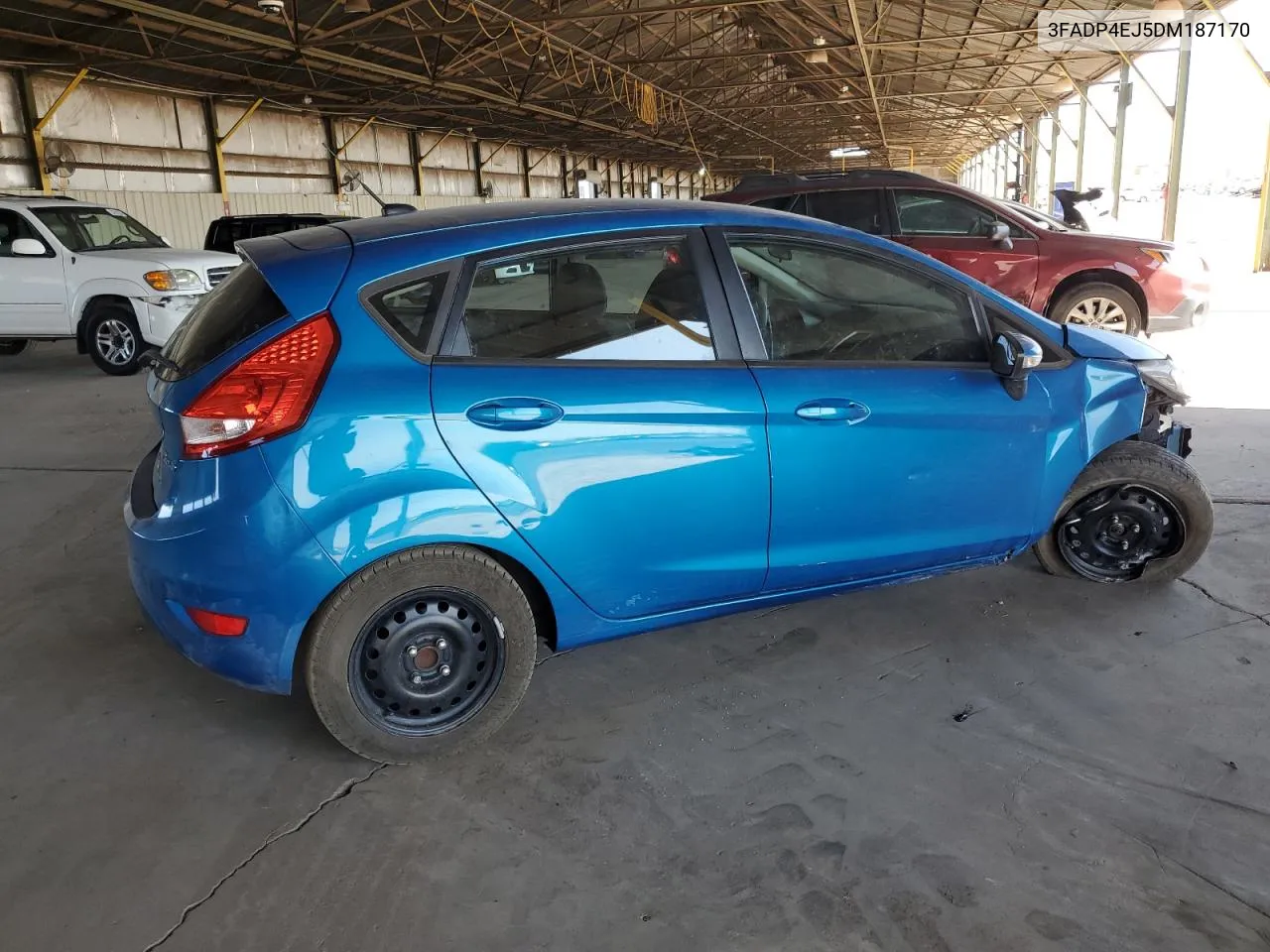 2013 Ford Fiesta Se VIN: 3FADP4EJ5DM187170 Lot: 54002604