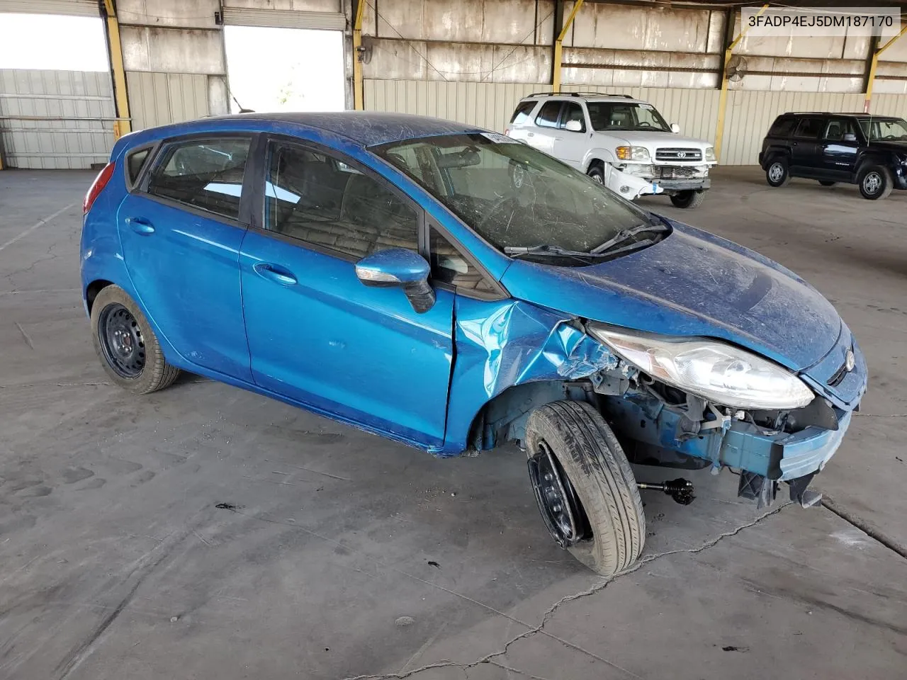 2013 Ford Fiesta Se VIN: 3FADP4EJ5DM187170 Lot: 54002604