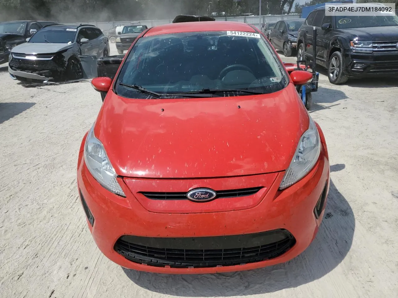 2013 Ford Fiesta Se VIN: 3FADP4EJ7DM184092 Lot: 54122224