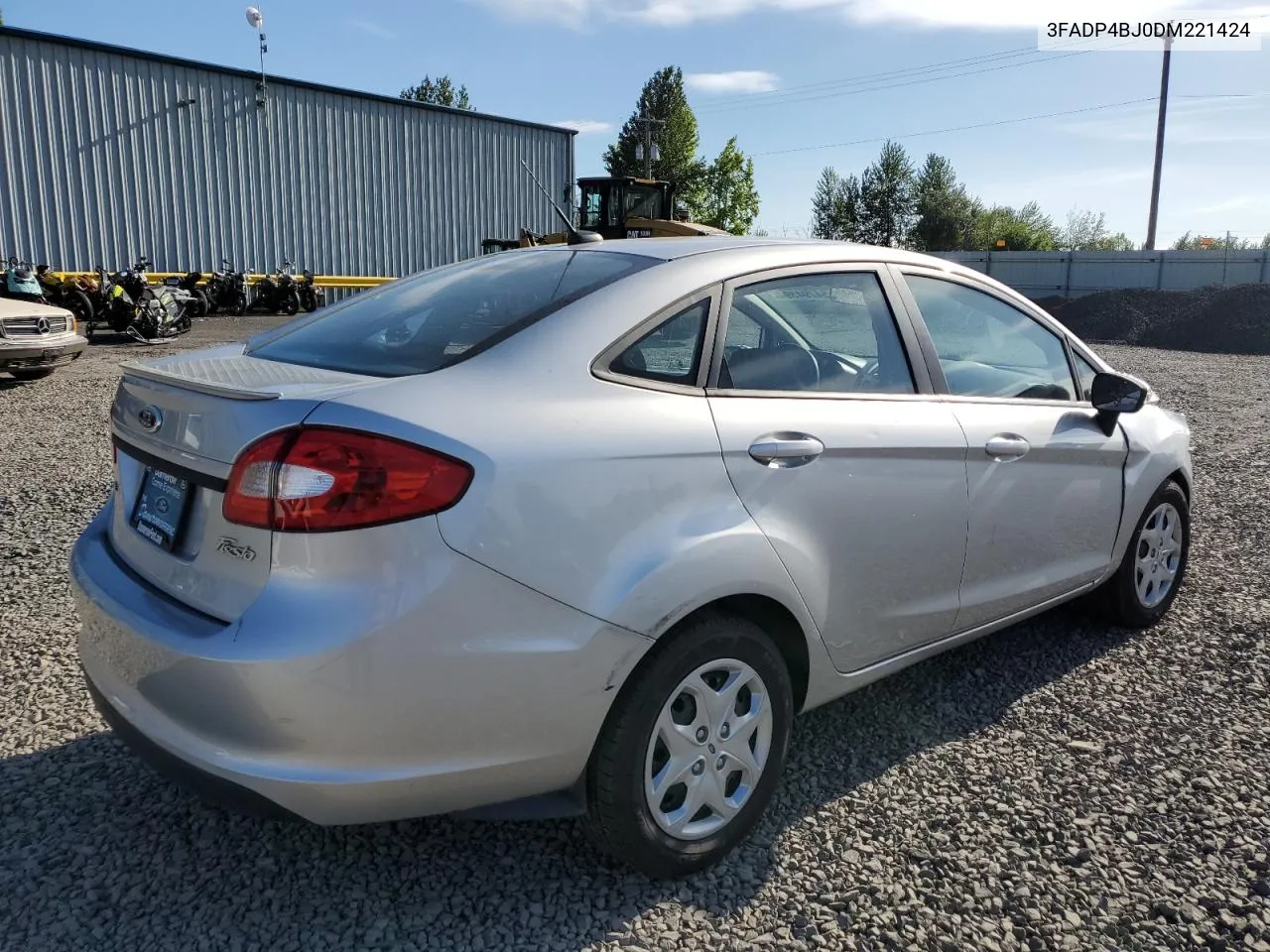 2013 Ford Fiesta Se VIN: 3FADP4BJ0DM221424 Lot: 54794594