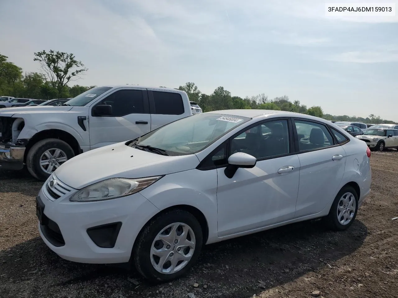 2013 Ford Fiesta S VIN: 3FADP4AJ6DM159013 Lot: 54846004