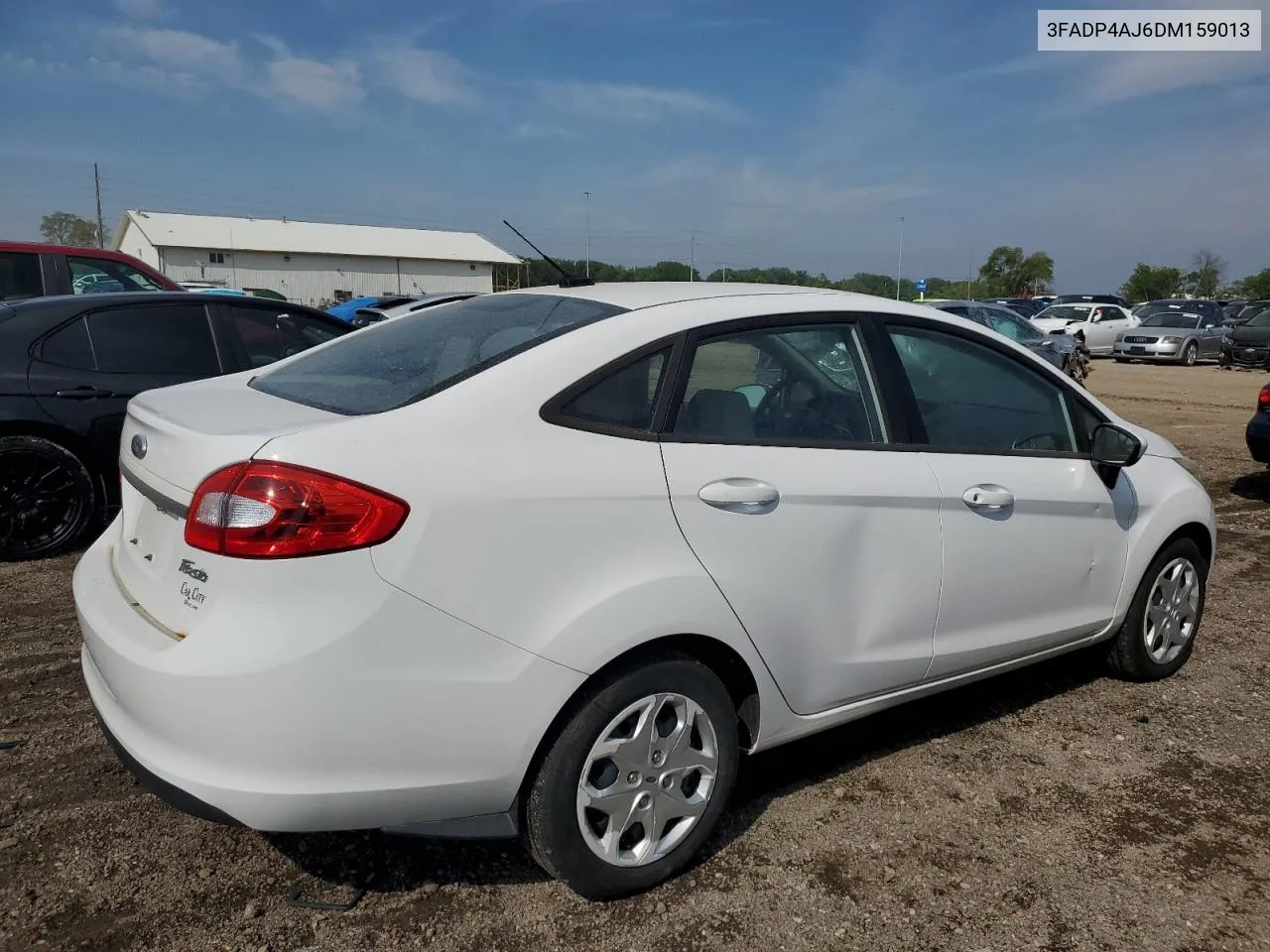 2013 Ford Fiesta S VIN: 3FADP4AJ6DM159013 Lot: 54846004