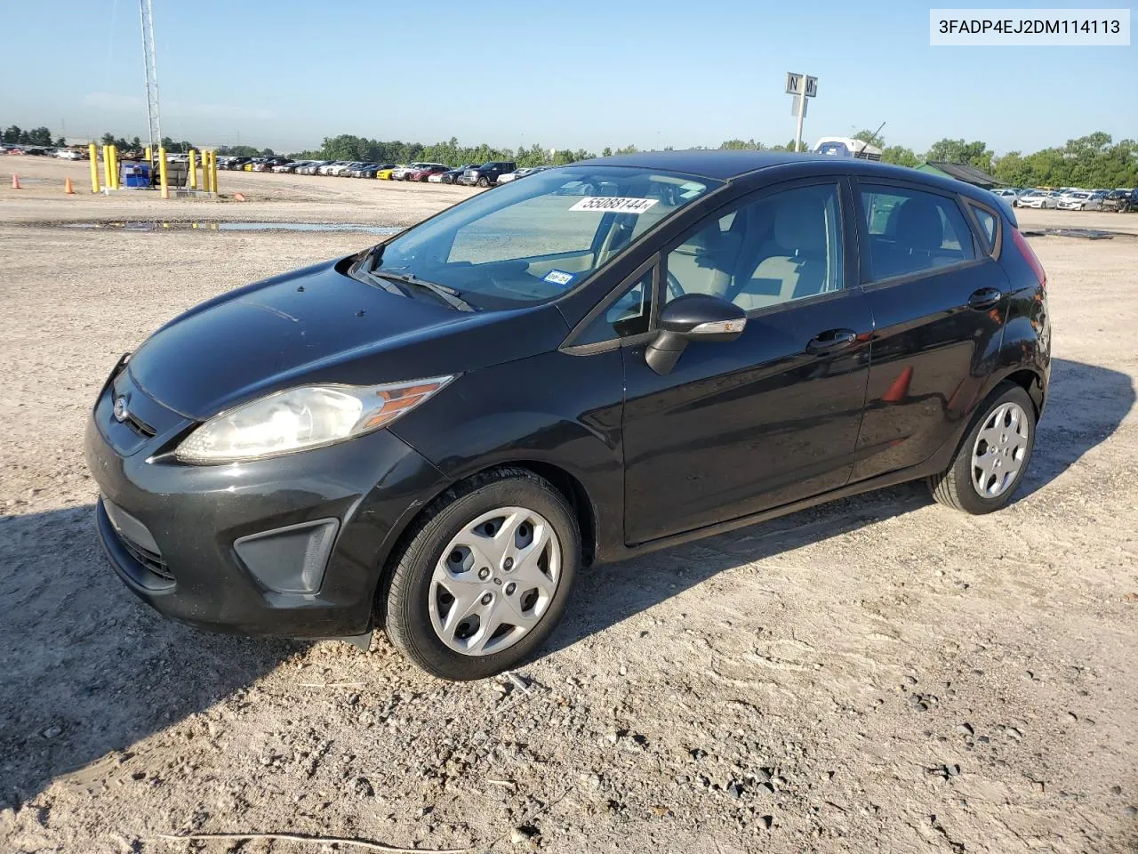 2013 Ford Fiesta Se VIN: 3FADP4EJ2DM114113 Lot: 55088144