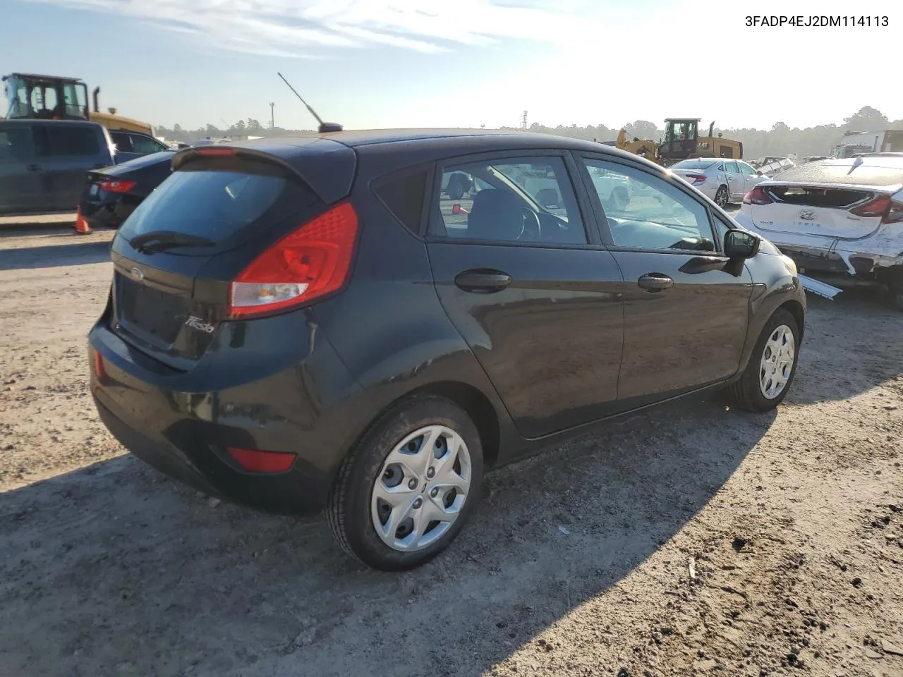 2013 Ford Fiesta Se VIN: 3FADP4EJ2DM114113 Lot: 55088144