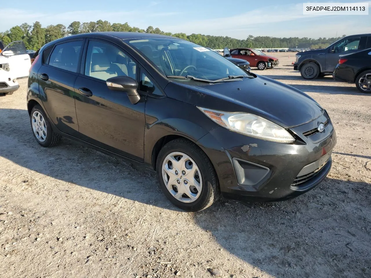 2013 Ford Fiesta Se VIN: 3FADP4EJ2DM114113 Lot: 55088144