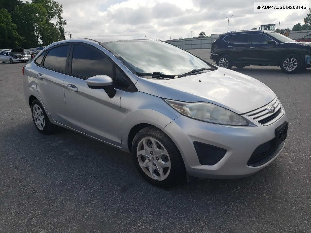 2013 Ford Fiesta S VIN: 3FADP4AJ3DM203145 Lot: 55522854