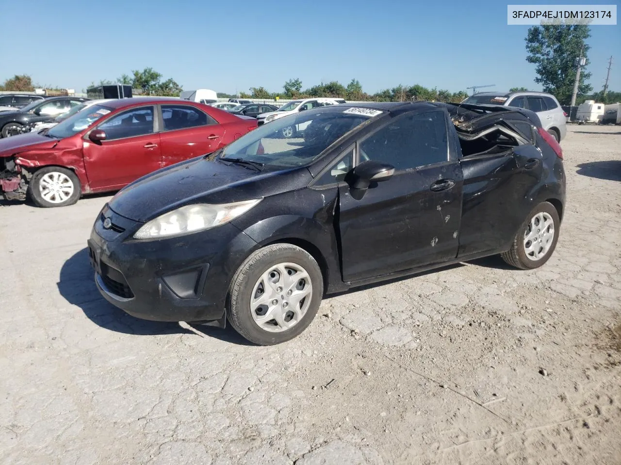 2013 Ford Fiesta Se VIN: 3FADP4EJ1DM123174 Lot: 56149734