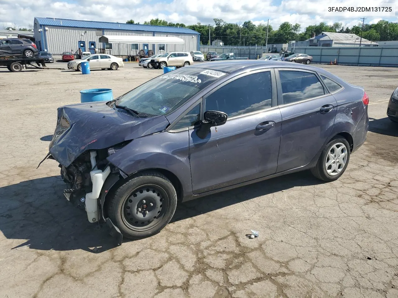 2013 Ford Fiesta Se VIN: 3FADP4BJ2DM131725 Lot: 56242084