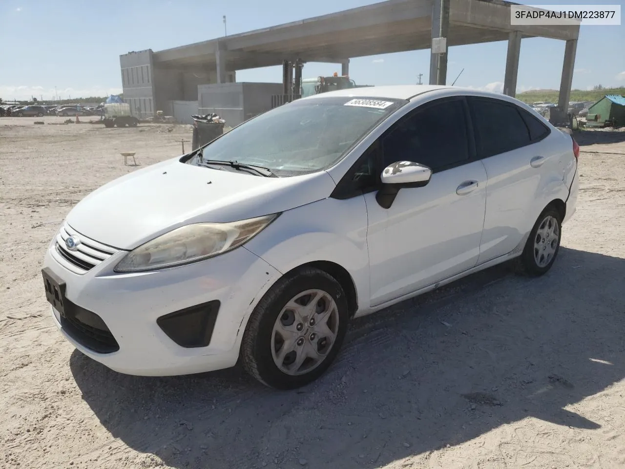 2013 Ford Fiesta S VIN: 3FADP4AJ1DM223877 Lot: 56308584