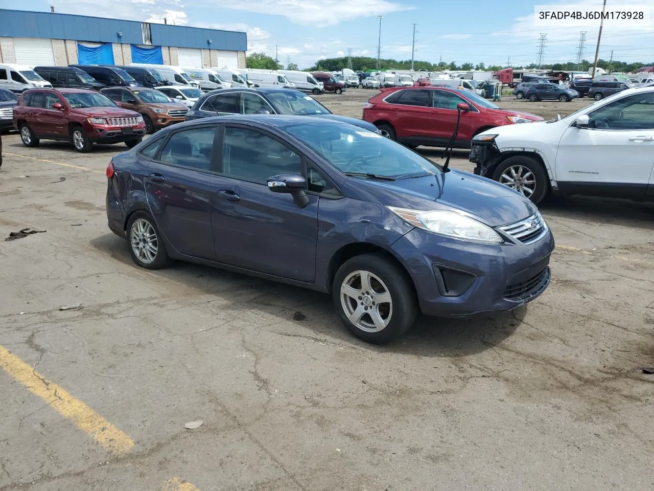 2013 Ford Fiesta Se VIN: 3FADP4BJ6DM173928 Lot: 56564964