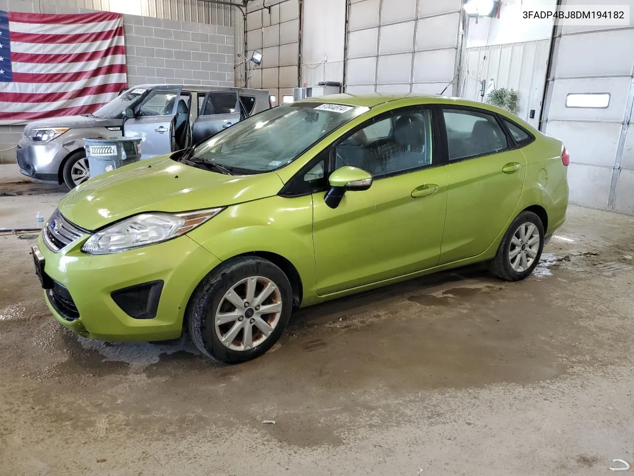 2013 Ford Fiesta Se VIN: 3FADP4BJ8DM194182 Lot: 57044814