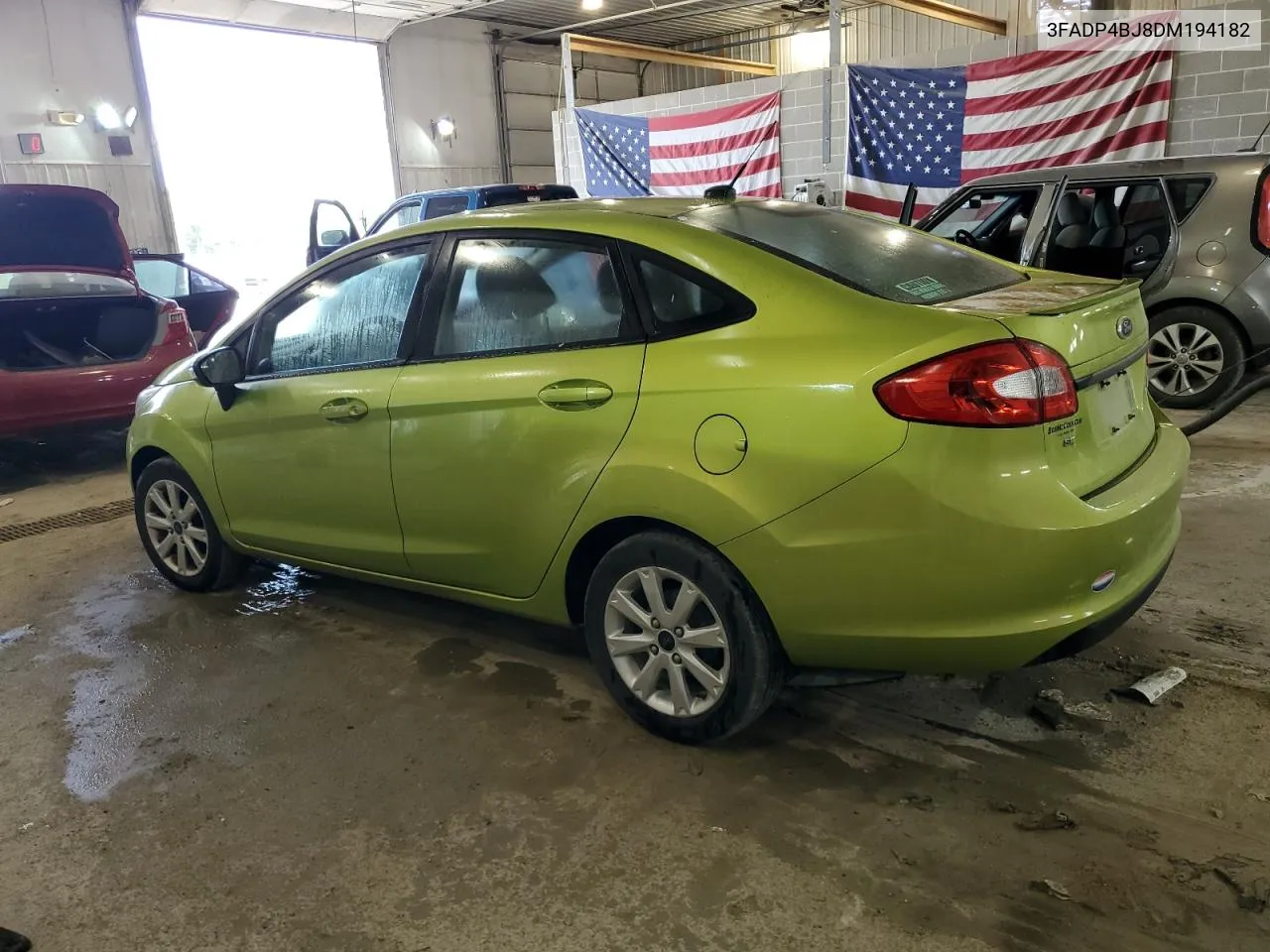 2013 Ford Fiesta Se VIN: 3FADP4BJ8DM194182 Lot: 57044814